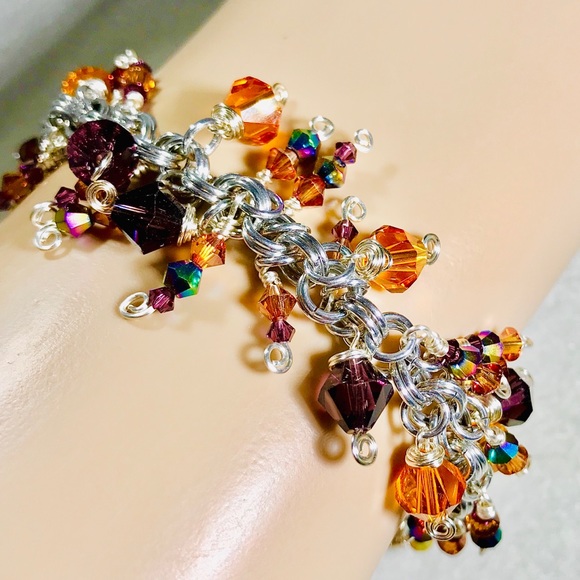 Artisan Cascade of Charms Bracelet - Picture 4 of 5